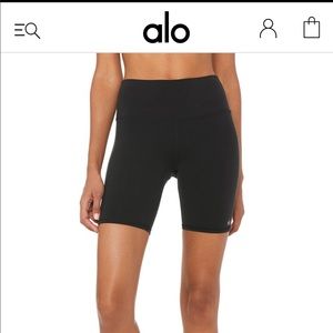 Alo Yoga - High Waist Biker Shorts